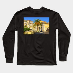 A View of Corfu Town, Greece Long Sleeve T-Shirt